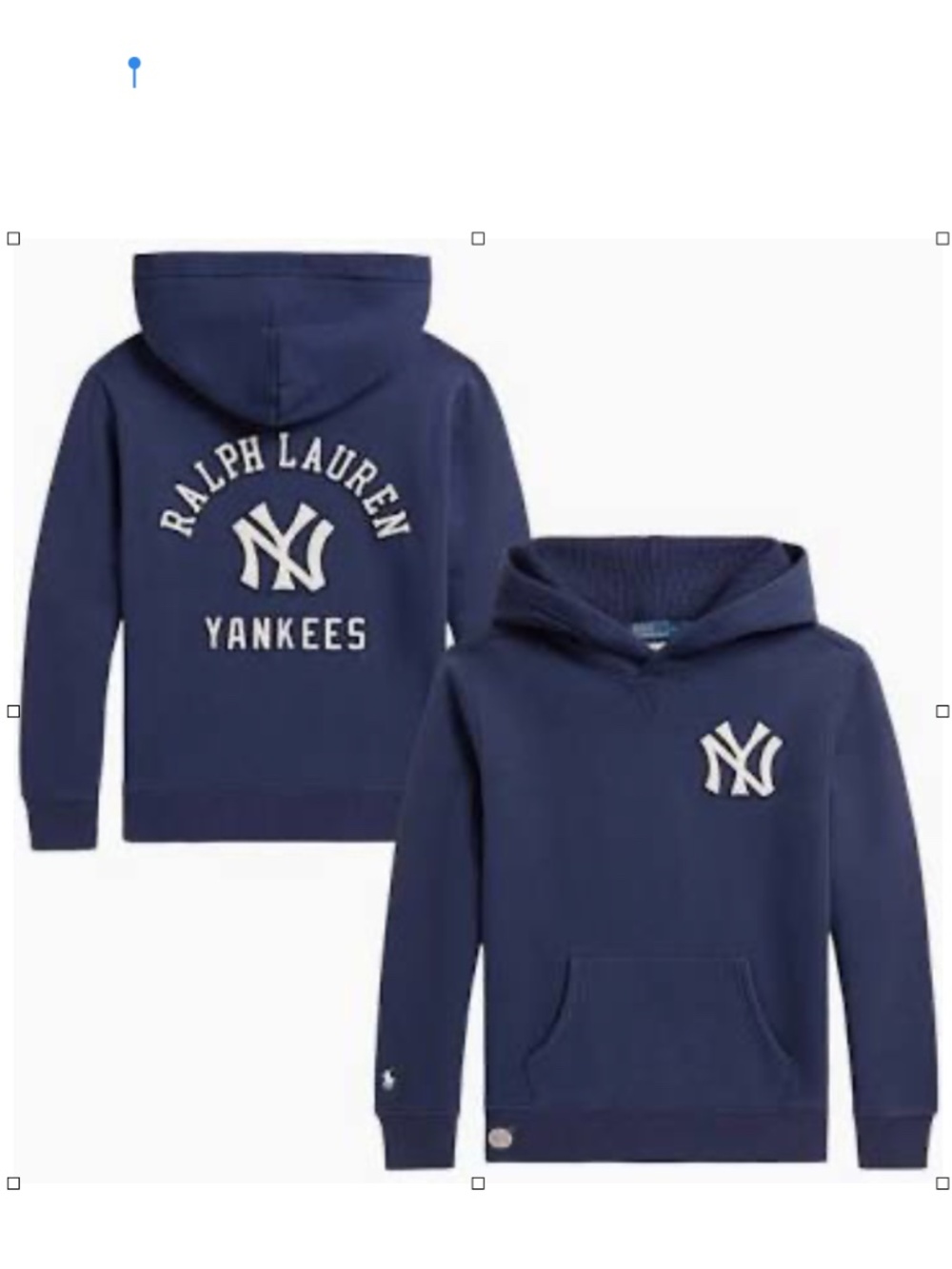 Polo Ralph Lauren MLB Yankees  Hoodie 2XL - Picture 2 of 15